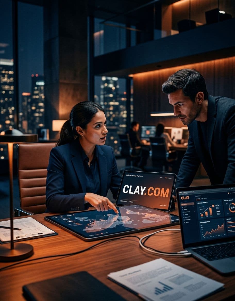 Clay.com: המדריך המלא לפלטפורמת העשרת הלידים שמשנה B2B Marketing ב-2026